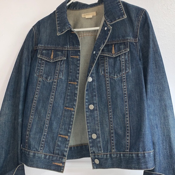 J. Crew jean jacket - Picture 1 of 7